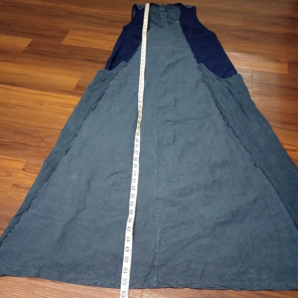 TRANSIT par-such lagenlook linen maxi Dress - Picture 6 of 9